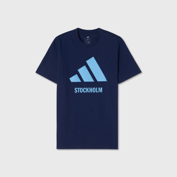 Adidas T-shirt logo Stockholm dam