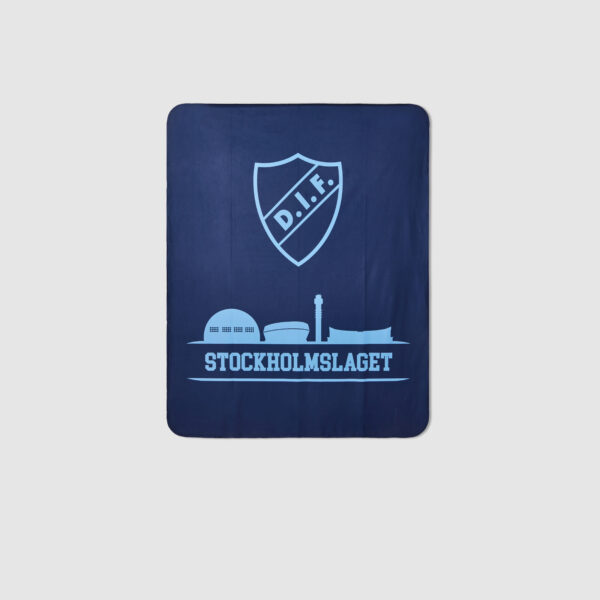 FLEECEFILT SILHUETT STOCKHOLMSLAGET 180x140 CM