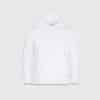 DIF hoodie vit sköld 110/116