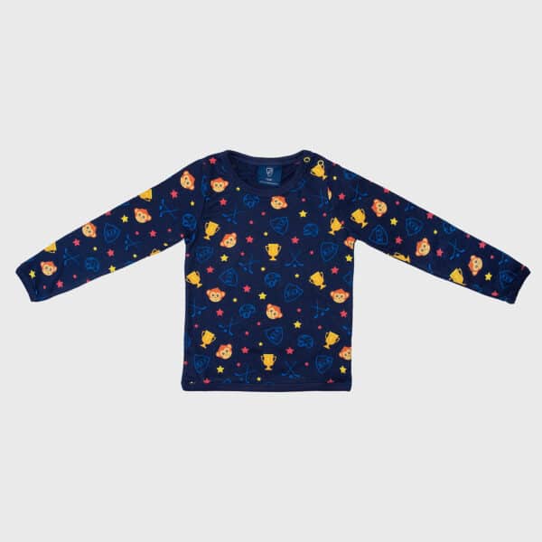 T-SHIRT LONGSLEEVE BLÅ HOCKEY