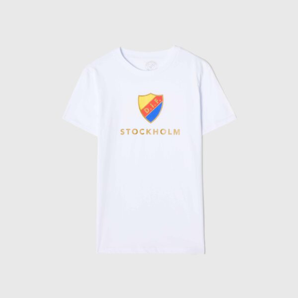 T-SHIRT VIT DIF STOCKHOLM